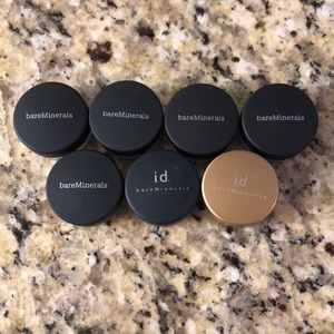 Bareminerals loose eyeshadow powder lot of 7